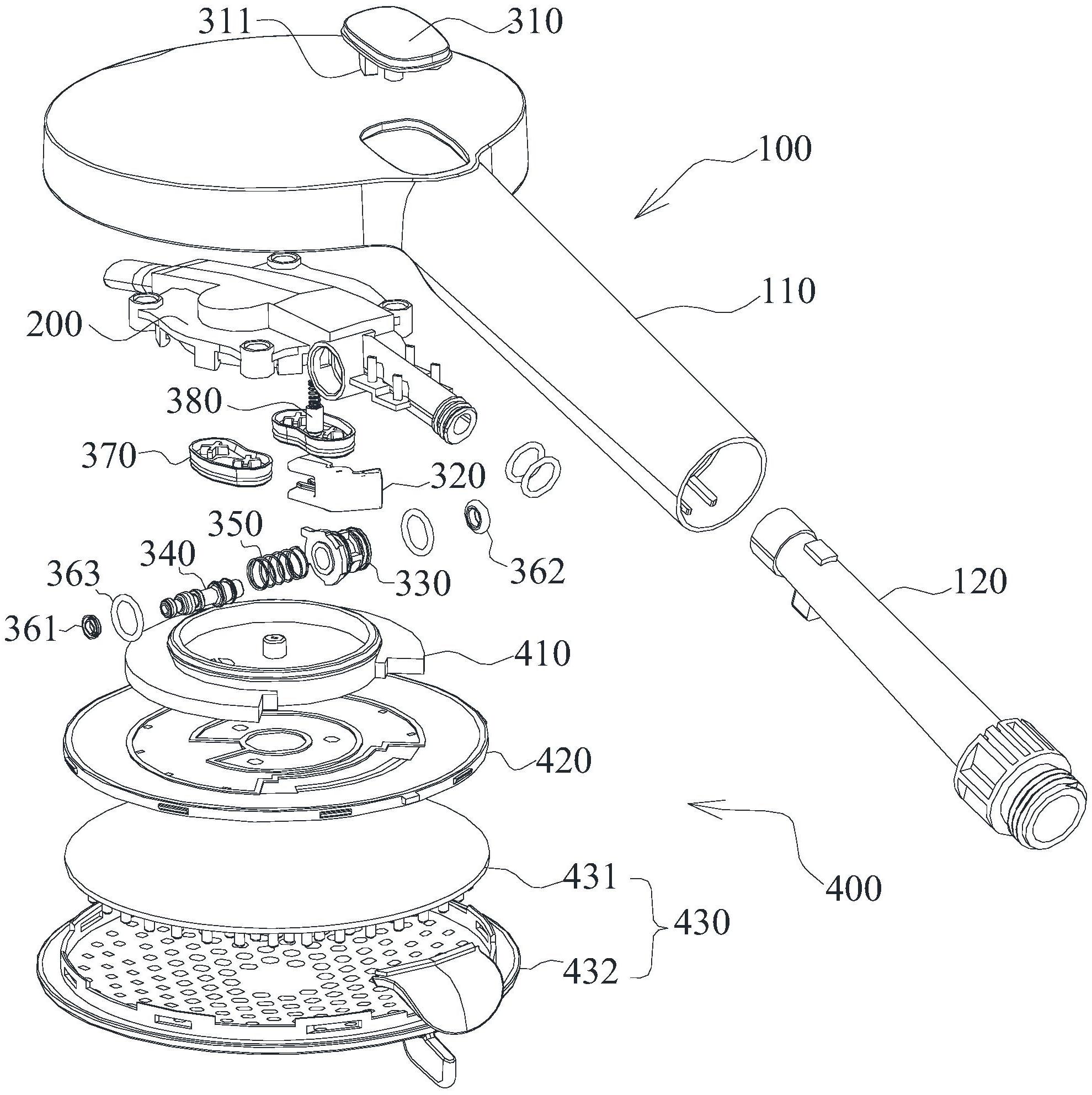 创新设计引领卫浴升级 解析一种新型喷枪水结构花洒及其模具技术